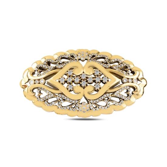 Wholesale CZ Ottoman Style Brooch