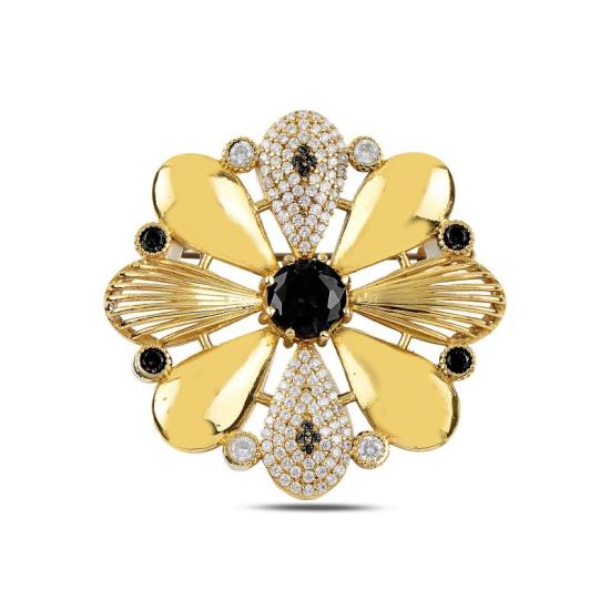 Wholesale CZ Ottoman Style Brooch