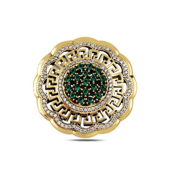 Wholesale CZ Ottoman Style Brooch