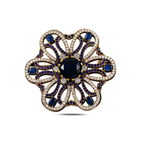 Wholesale CZ Ottoman Style Brooch