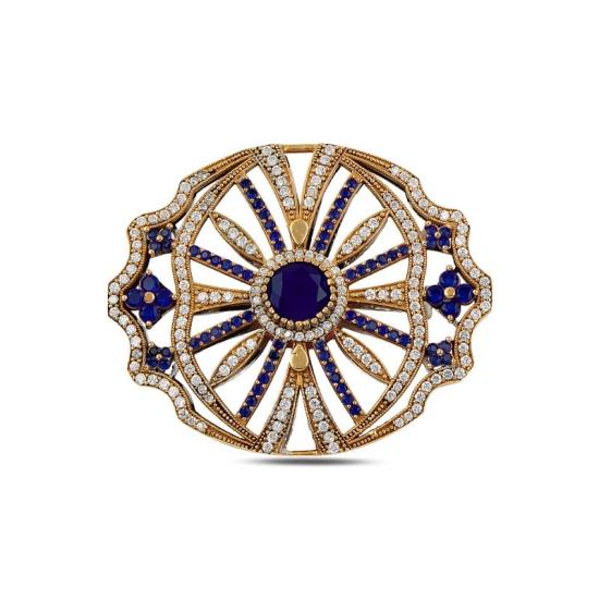 Wholesale CZ Ottoman Style Brooch