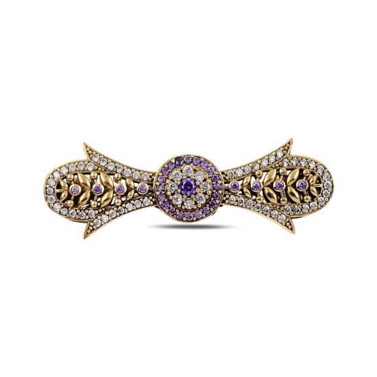 Wholesale CZ Ottoman Style Brooch