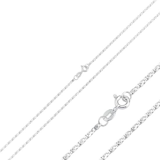 Wholesale 40 Micron Snail Chain Necklace