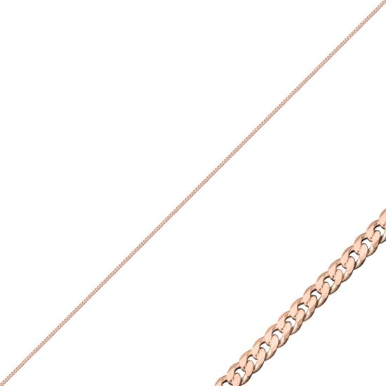 Wholesale 40 Micron Curb Chain Necklace