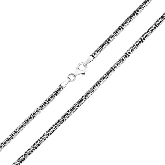 Wholesale 3mm Round King Chain Necklace