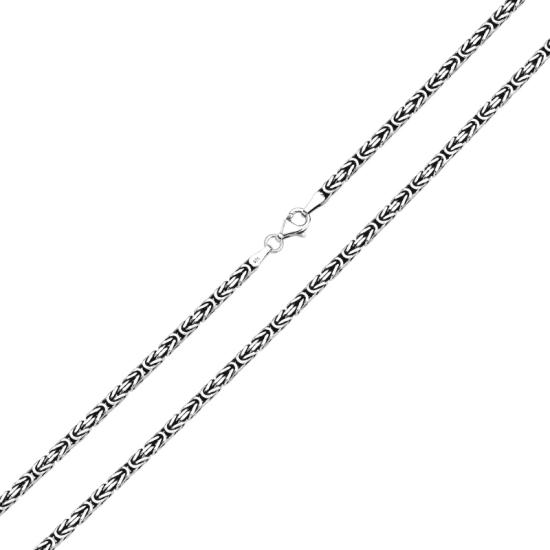 Wholesale 3mm Square King Chain Necklace