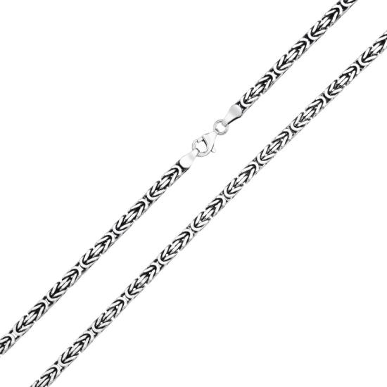 Wholesale 4mm Square King Chain Necklace