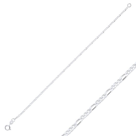 Wholesale 50 Micron Figaro Chain Bracelet