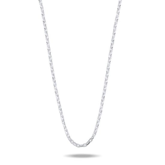 Wholesale 40 Micron Diamond Cut Forzentina Chain Necklace With Extension Chain