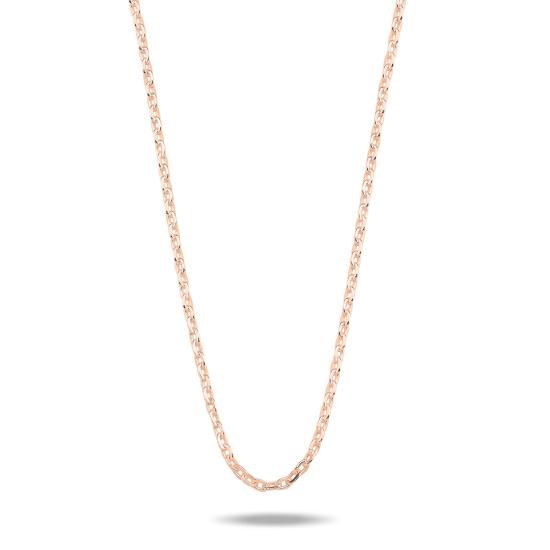 Wholesale 40 Micron Diamond Cut Forzentina Chain Necklace With Extension Chain