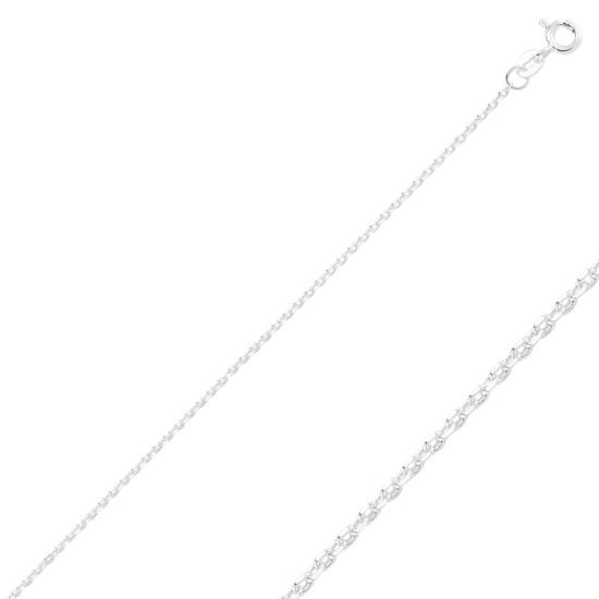 Wholesale 40 Micron Diamond Cut Forzentina Chain Necklace