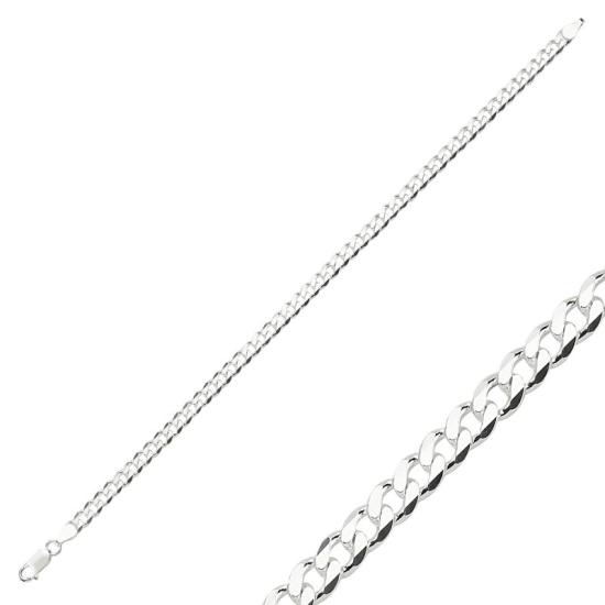 Wholesale 120 Micron Curb Chain Bracelet