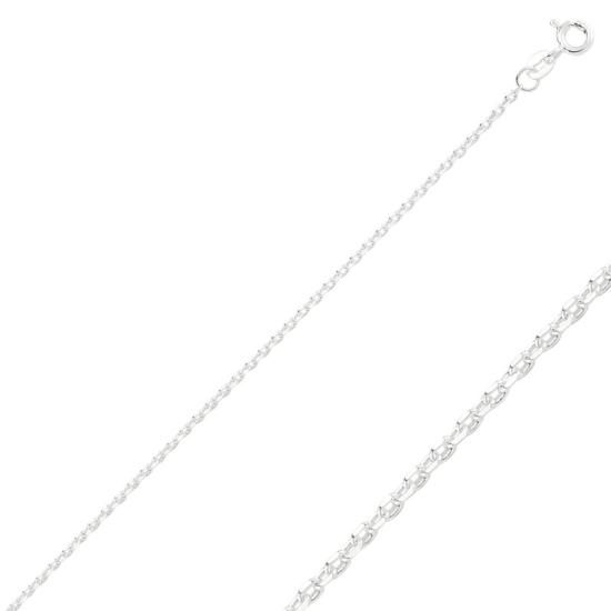 Wholesale 60 Micron Diamond Cut Forzentina Chain Necklace