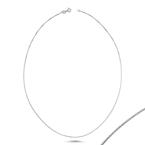 Wholesale 12 Micron Box Chain Necklace