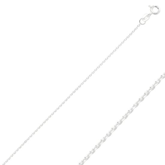 Wholesale 30 Micron Diamond Cut Forzentina Chain Necklace