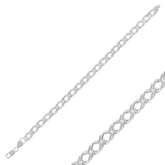 Wholesale 120 Micron Rombo Chain Bracelet