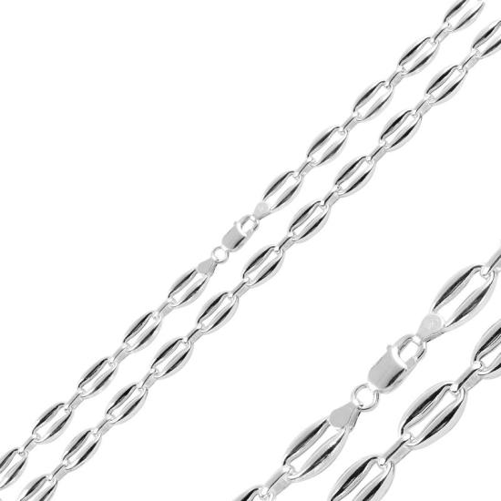 Wholesale 10mm Oval Puffed Anchor Link Chain Necklace