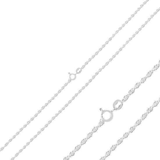 Wholesale 30 Micron Rope Chain Necklace