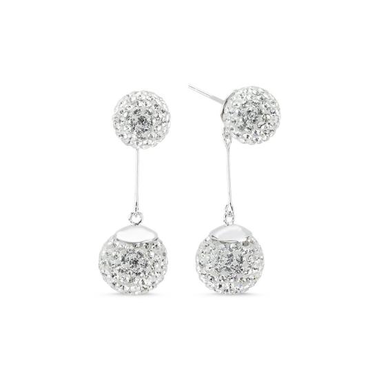 Wholesale Crystal Ball Dangle Earrings