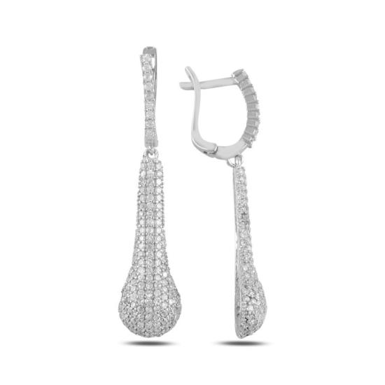 Wholesale CZ Latch Back Earrings