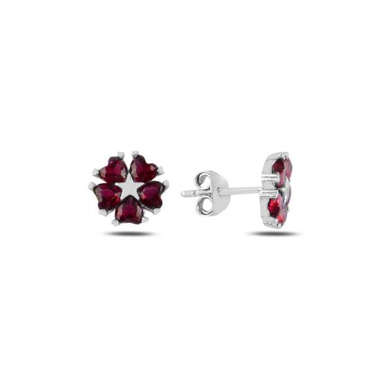 Wholesale Heart CZ Flower & Star Stud Earrings