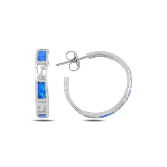 Wholesale Opal Hoop Earrings