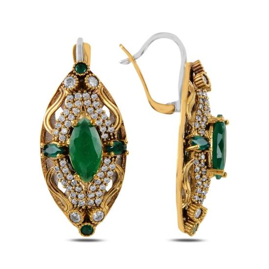 Wholesale CZ Ottoman Style Earrings