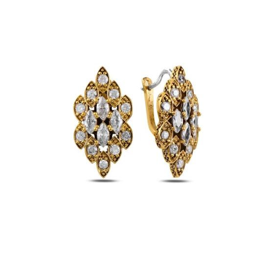 Wholesale CZ Ottoman Style Earrings