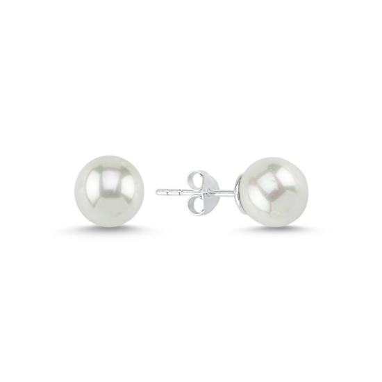 Wholesale 8mm Pearl Stud Earrings