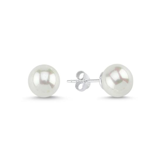 Wholesale 9mm Pearl Stud Earrings