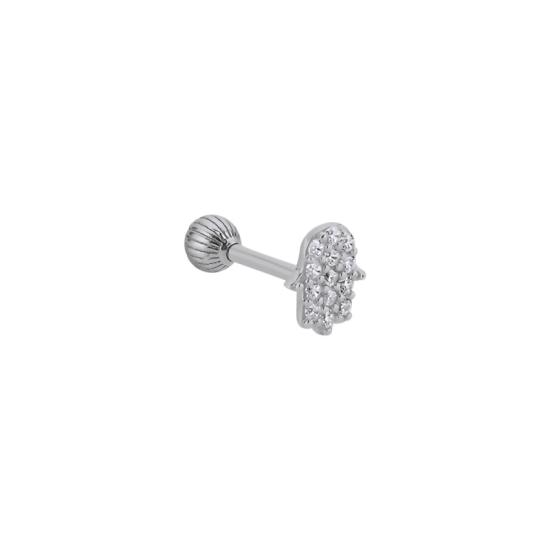 Wholesale Hamsa CZ Tragus Stud