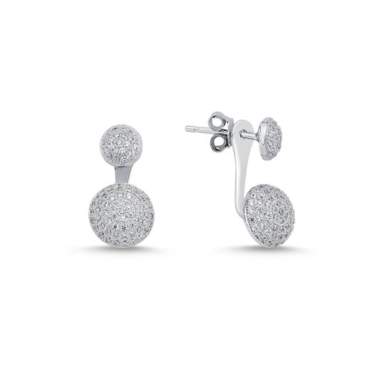 Wholesale CZ Ear Jacket Earrings