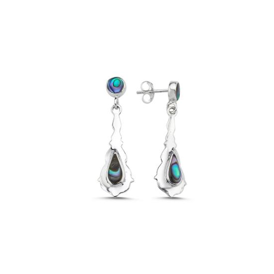 Wholesale Abalone Dangle Stud Earrings