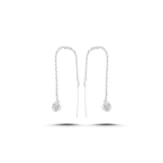 Wholesale Ball Drop Dangle Threader Earrings