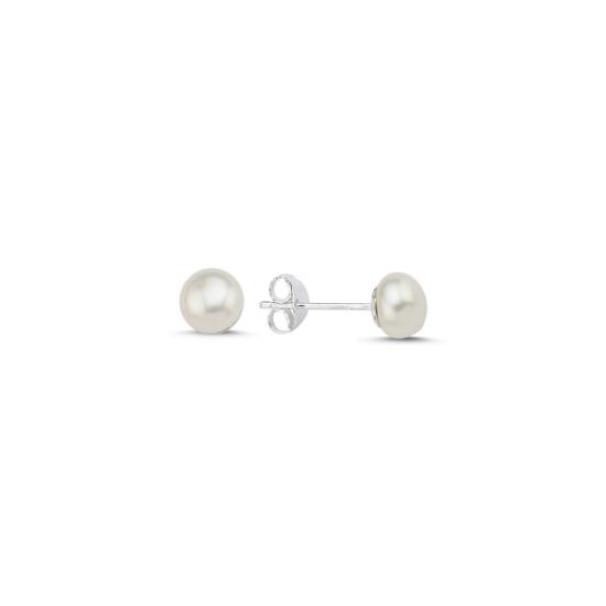 Wholesale Real Pearl Stud Earrings