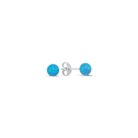 Wholesale Light Blue Stud Earrings