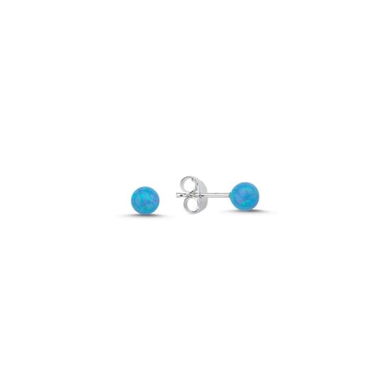 Wholesale Light Blue Stud Earrings