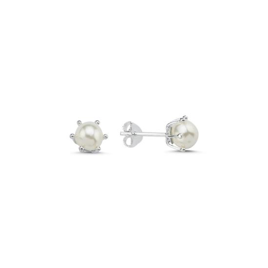 Wholesale Claw Pearl Stud Earrings