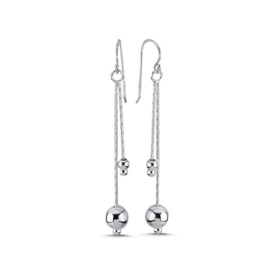 Wholesale Dangle Ball Chain Fish Hook Earrings