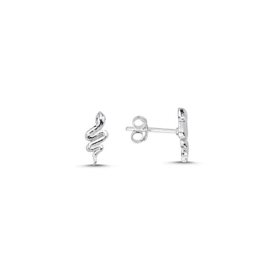 Wholesale Snake Oxidised Stud Earrings