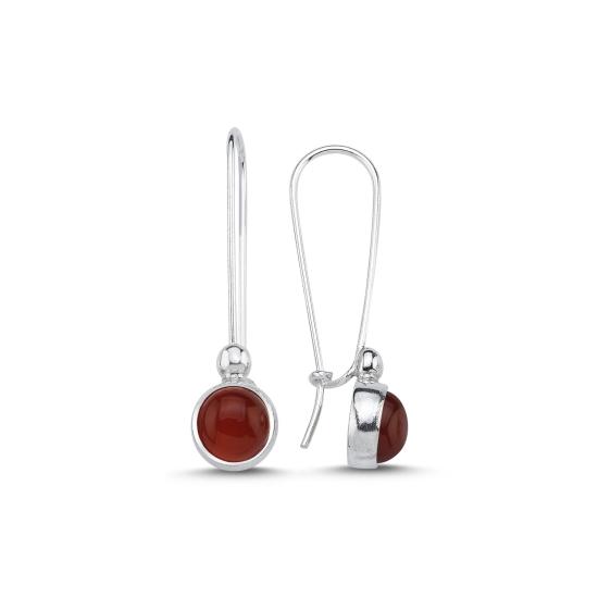 Wholesale Red Agate Handmade Earrings