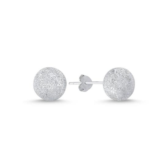 Wholesale 10mm Stardust Ball Stud Earrings