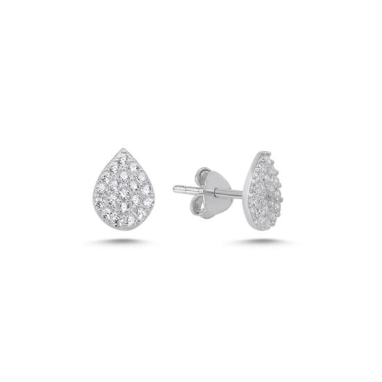 Wholesale Drop CZ Stud Earrings