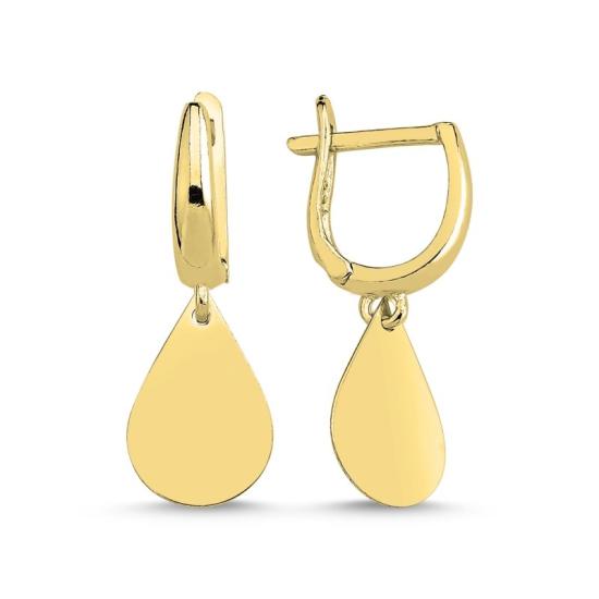 Wholesale Stoneless Drop Charm Earrings