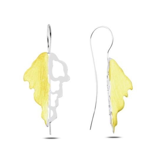 Wholesale Matt Leaf Earrings