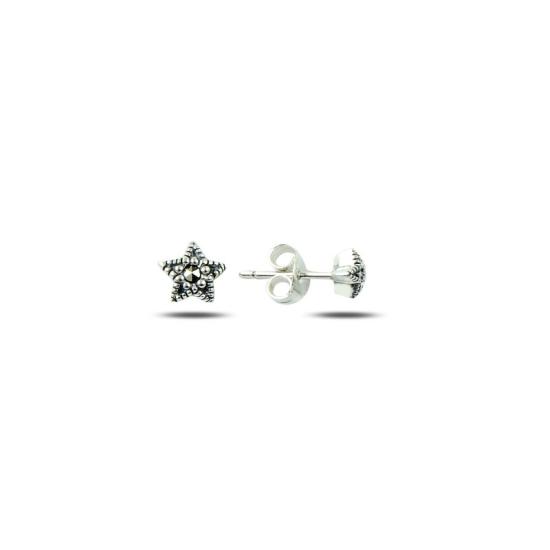 Wholesale Marcasite Star Stud Earrings