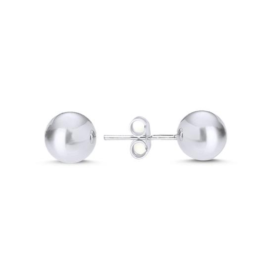 Wholesale 7mm Ball Stud Earrings