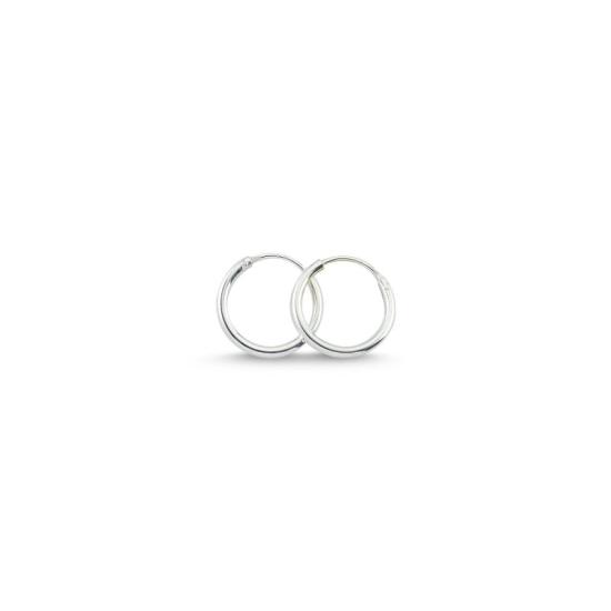 Wholesale 12mm Plain Hoop Earrings