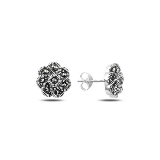 Wholesale Marcasite Daisy Stud Earrings