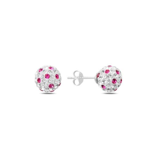 Wholesale CZ Ball Stud Earrings